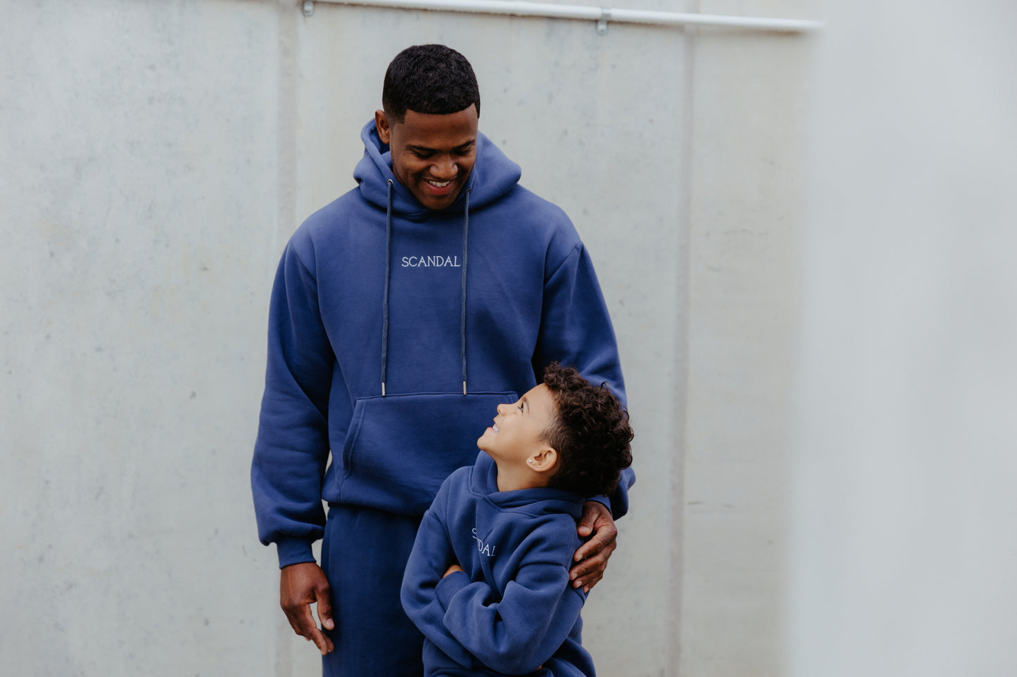 Vintage Blue Hoodie