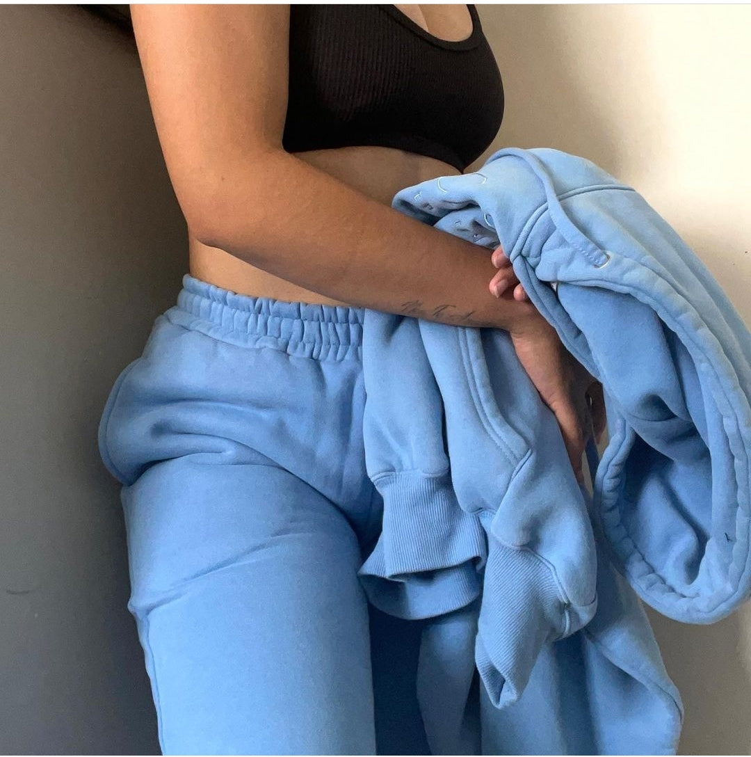 Sky blue rosa sweatpants cheap