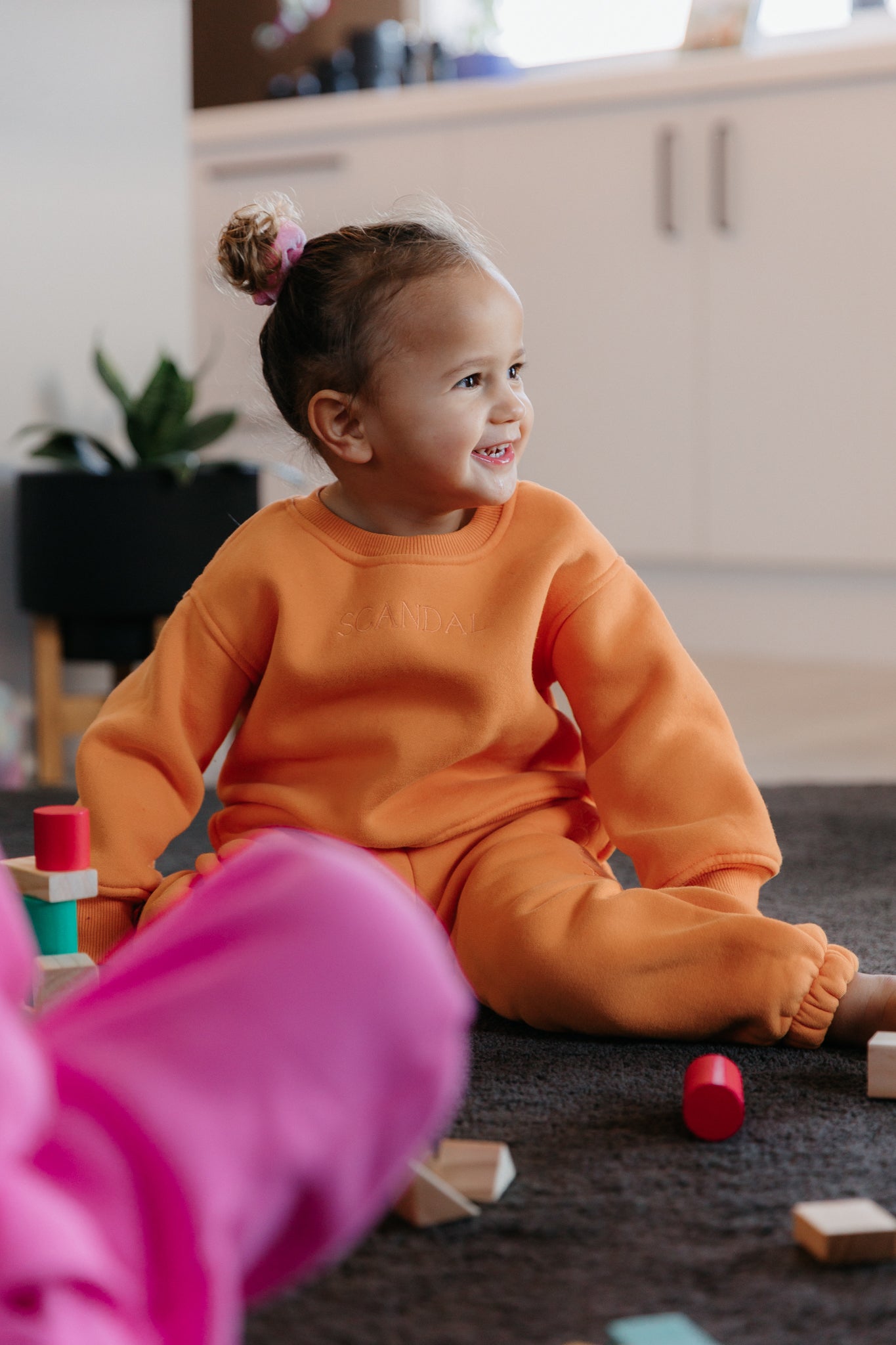 Orange Crew Kids Set