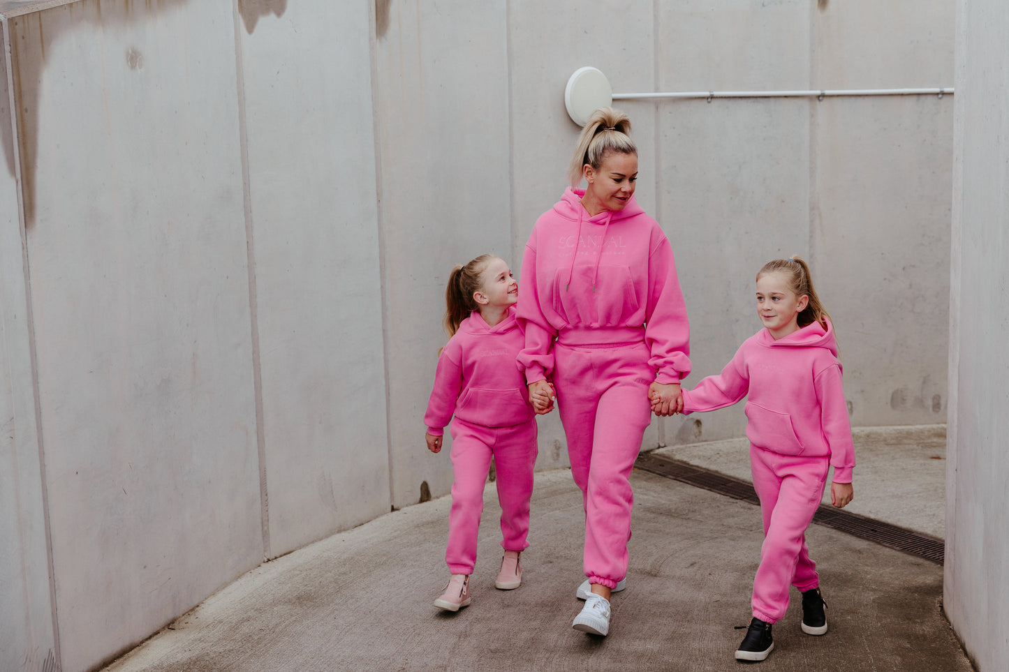 Fuchsia Pink Tracksuit Pants