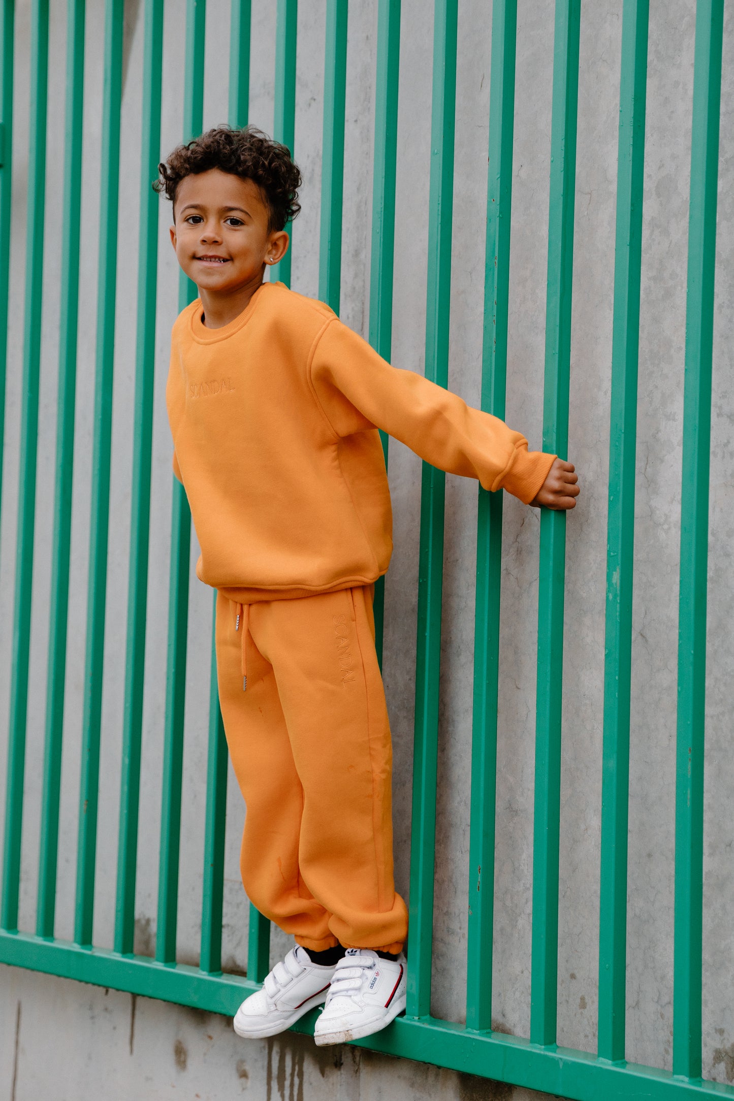 Orange Crew Kids Set