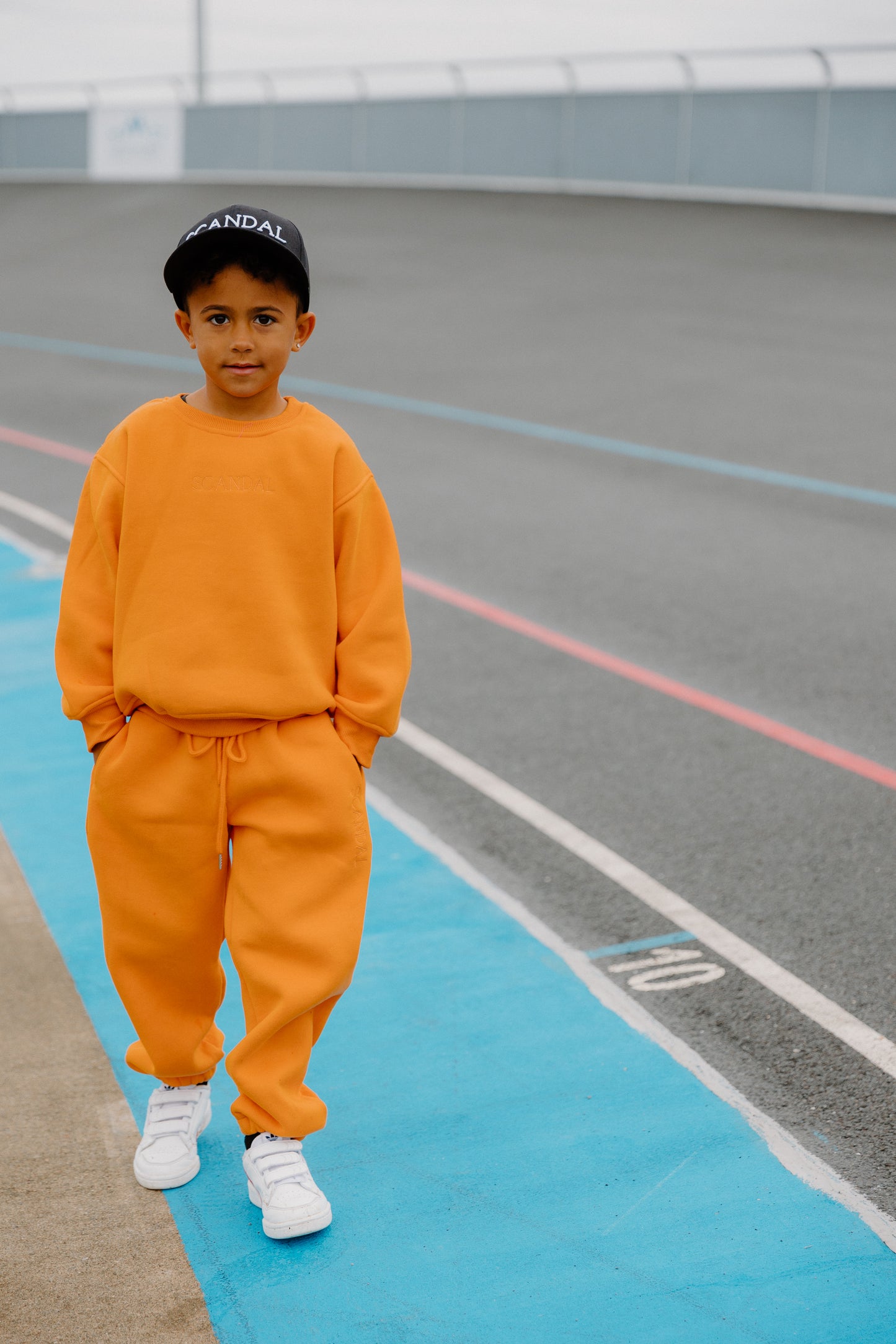 Orange Crew Kids Set